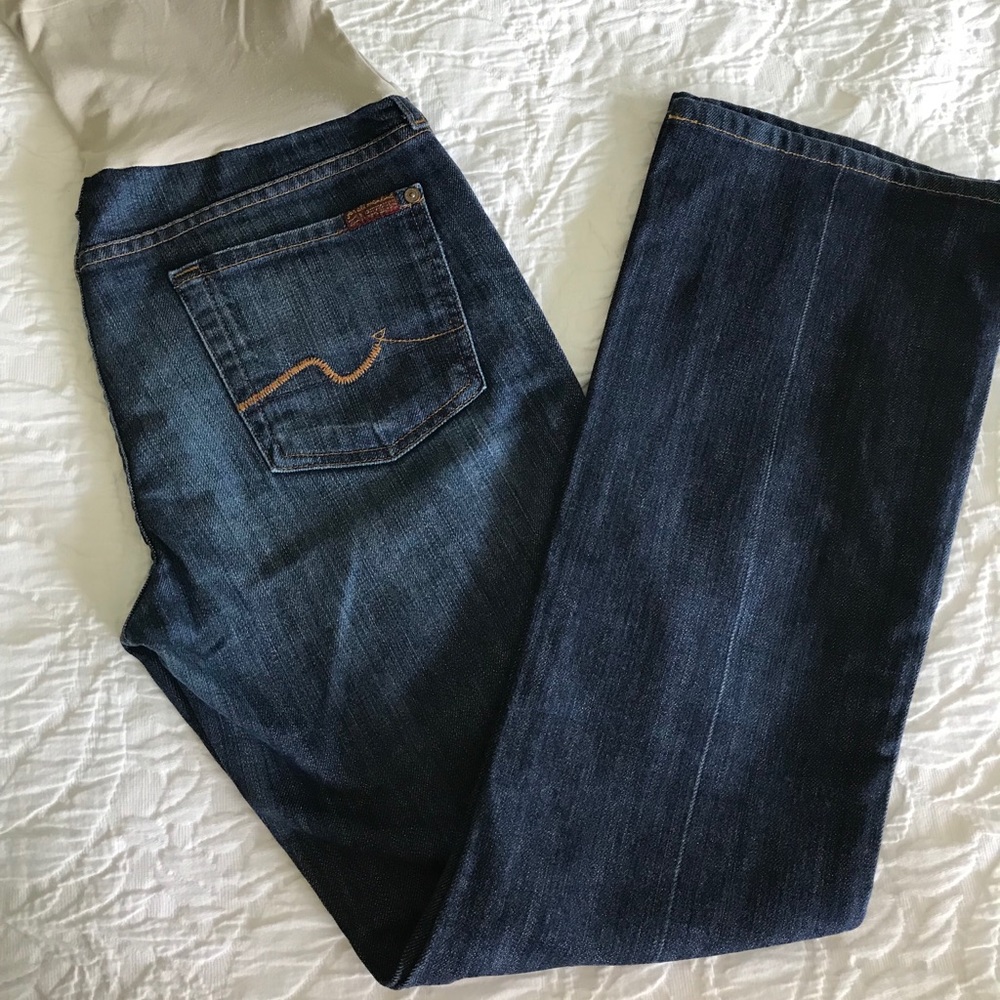 7 for all Mankind Secret Fit Maternity Jeans